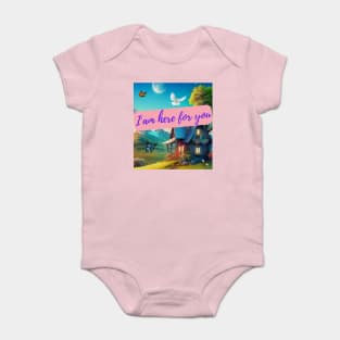 love quotes for her and him Baby Bodysuit